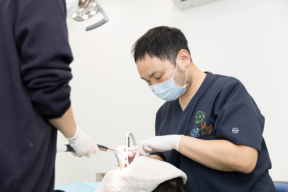 サージカルガイドを用いた治療